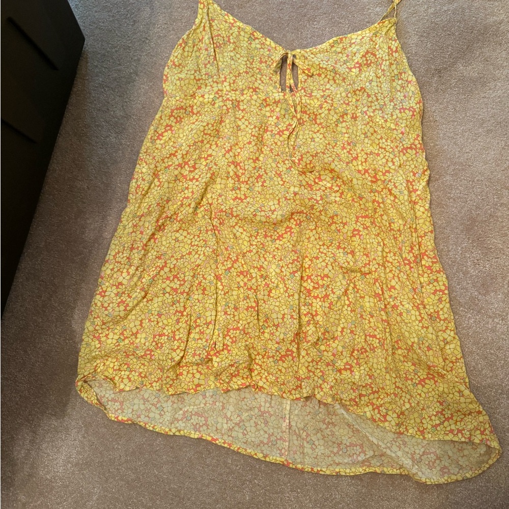 Wild Fable Yellow Floral Dress